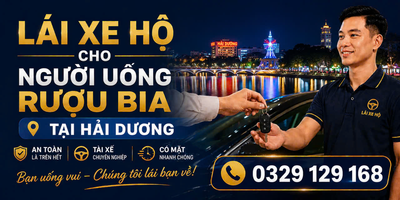 Lái xe hộ Hải Dương