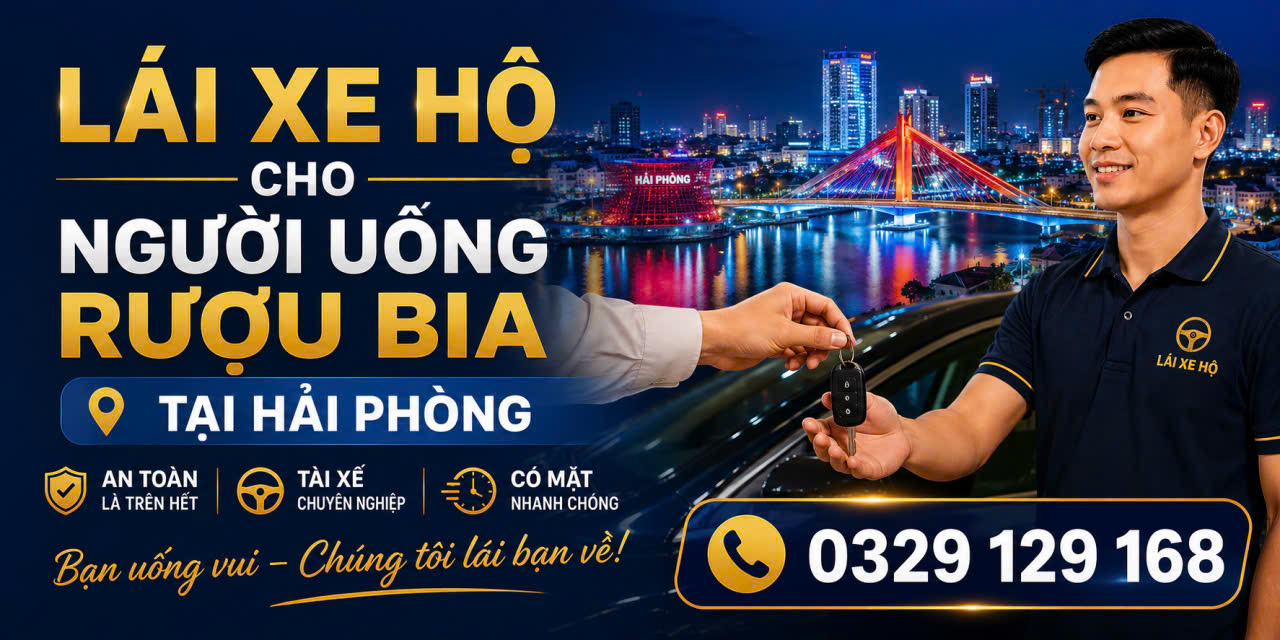 Lái xe hộ Hải Phòng