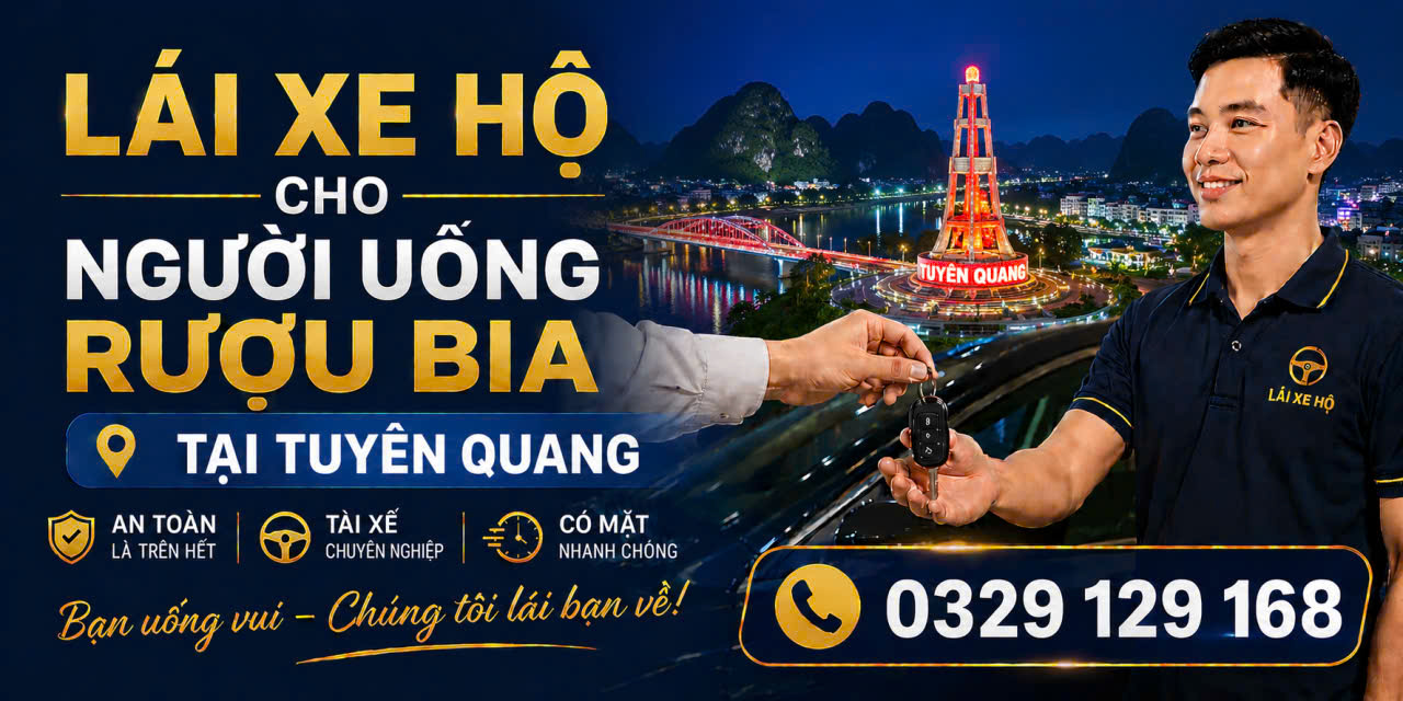 Lái xe hộ Tuyên Quang